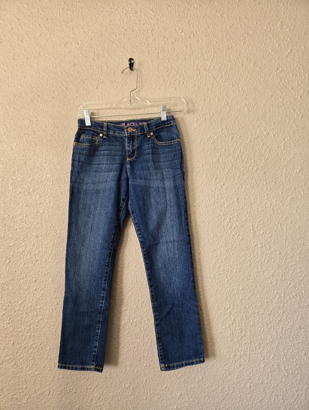 The Place Girls Skinny Blue Jeans Size 10 New #2B8000